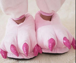 Тапочки кигуруми с когтями