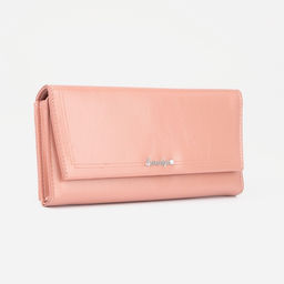 Кошелёк на магнитах, цвет розовый