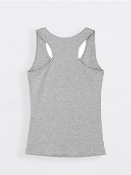 CONTE Майка BASIC LM 646 серый меланж - Conte elegant фото 2