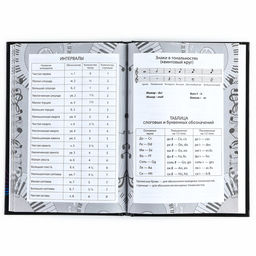 Дневник для музыкальной школы твердая обложка 40 л. «Золотой скрипичный ключ»