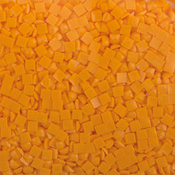 Страз неклеевой Zlatka ZMS SS07 цветные 2.3 х 2.3 мм акрил 10 х 10 г в пакете с картонным еврослотом СК/Распродажа № 0105 св-оранжевый