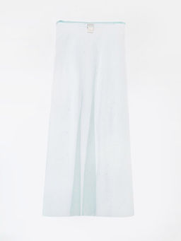 Bisiklet Yaka Pul ??lemeli Uzun Kollu K?z ?ocuk Kost?m ve Pelerin