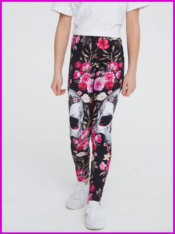 Леггинсы "Ассорти",beauty-розовый