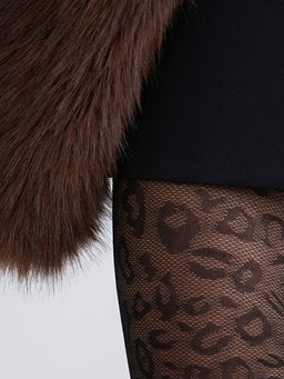 Desenli Parlak Kad?n K?lotlu ?orap