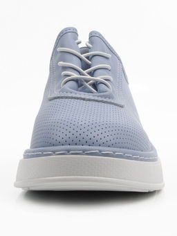 03-YH287-8 LT. BLUE Полуботинки летние женские (натуральная кожа)