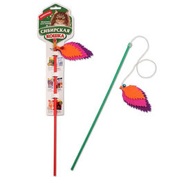 Дразнилка Удочка. Сибирская кошка "Листочки" 1/40 00025074