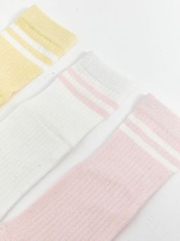 ?izgili K?z ?ocuk Soket ?orap 5li