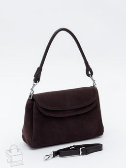 Сумка женская кожаная 0037VG coffee Vitelli Grassi