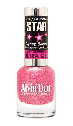 Alvin Dor Лак для ногтей STAR Супер блеск тон 6112 15мл