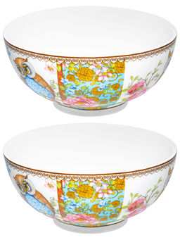 Набор салатников 2 пр. 600 мл 15*15*7 см Совушки NEW BONE CHINA - Elan gallery фото 4