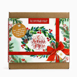 Подарочный набор «С новым годом»: чайный домик и кружка