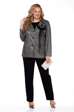 Костюм Элль стиль 2342 черный  фото 11