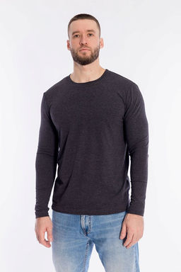 Лонгслив М123056а Антрацит - Елена фото 6