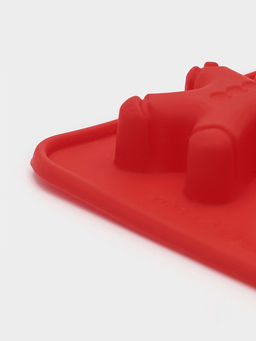 Форма для конфет и шоколада новогодняя Доляна Карамельное чудо, силикон, 21?10 см, 12 ячеек (3.5?3.5 см), красная