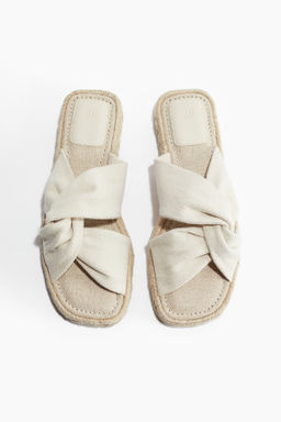 Sandalias alpargata con detalle entrelazado - H&m фото 5