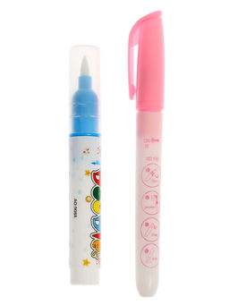 Коврик для рисования водой "Зверята" 2 маркера