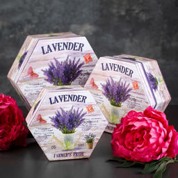 Набор коробок 3 в 1, 19 х 19 х 9 - 14 х 14 х 7 см