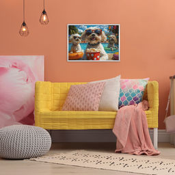 ФРЕЯ Пазл 1000 элемент. PZL-1000/79 Вечеринка у бассейна