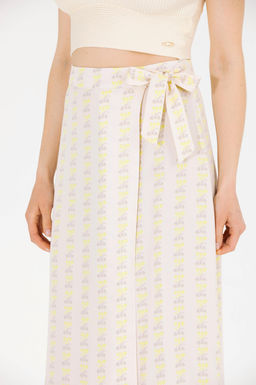 U. S. Polo Assn Женская тканая юбка цвета экрю - U.s. polo assn фото 6