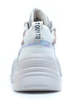 05-FDG101-2P WHITE Кроссовки женские (натуральная кожа) - Фабричный китай фото 9