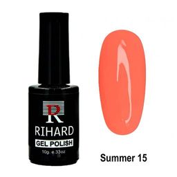 Rihard Summer Gel Polish Гель-лак - коллекция "Лето", 10 мл, №15