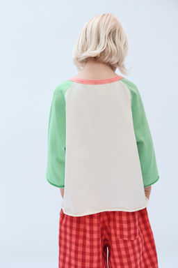 2-14 A?OS/ PANTAL?N BAGGY CUADRO VICHY LIMITED EDITION / Estampado - Zara фото 6