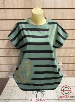 Футболка женская в полоску