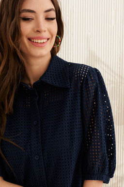 Платье 1024 (Хлопок ришелье 100%) - Elletto фото 9