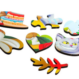 Пазл деревянный по мотивам сказки Л.Кэролла Алиса в стране чудес, 20 х 28 см - Лесная мастерская фото 8