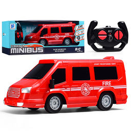 Машина "Пожарная служба" р/у, 27 MHz, в коробке