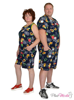 Шорты Модель №663 размеры 44-84 - Plusmoda фото 4