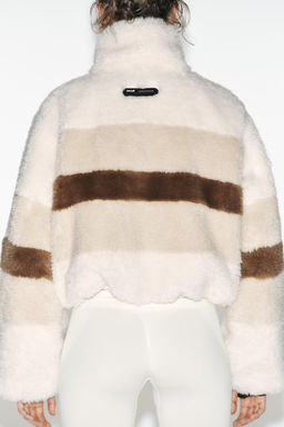 FAUX SHEARLING JACKET HEIQ XREFLEX RECCO® TECHNOLOGY SKI COLLECTION, CHARACTERISTICS - Zara фото 4