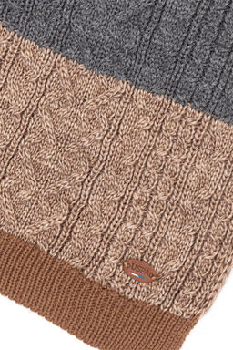 Мужской серый меланжевый шарф Неожиданная скидка в корзине - U.s. polo assn фото 2