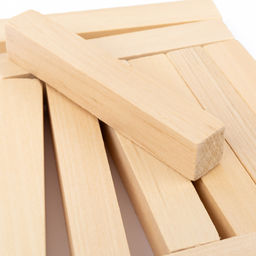 Заготовка для декорирования Mr. Carving П-04 Набор декоративных заготовок Брусок ДЛП (древесина лиственных пород) 12 х 2 х 2 см 10 шт 12см  фото 4