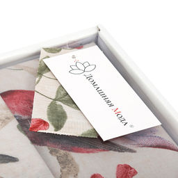 Постельное белье, комплект 1,5 спальный Райские птицы 4 предмета: пододеяльник 145х215см, простыня 150х220см, 2 наволочки 70х70см с клапаном-запахом, сатин 108г/м2, хлопок 100%, подарочная коробка 50х36,5х7см с ПВХ вставкой 47х34х5см (200мк), Дома - Домашняя мода фото 4