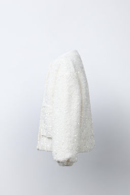 SEQUIN BOMBER JACKET - Zara фото 3