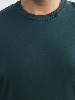 Bisiklet Yaka Erkek Triko Kazak