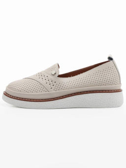 06-C308-2A BEIGE Туфли летние женские (натуральная кожа)