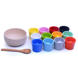 Игра развивающая Шарики и стаканчики - Щепочка фото 2