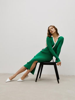 Платье 221.050056/изумрудный