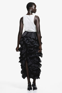 Maxifalda de volantes - H&m фото 5