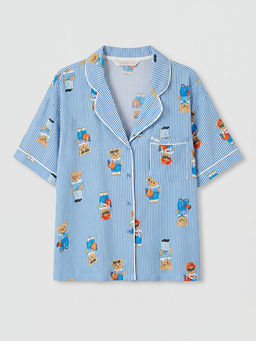 Ay? Teddy Bask?l? Kad?n Pijama Tak?m