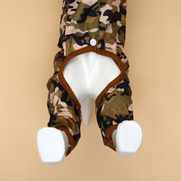 Комбинезон для собак, демисезонный с подкладом, размер S (ДС 25, Ог 37см), камуфляжный - Simaland фото 18