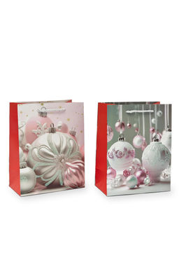 Пакет Новогодний 18*23*10 см (12 шт) SF-7568, микс №32 - Больше подарков фото 2