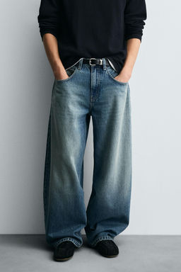 JEANS BALLOON FIT / Azul medio - Zara фото 11