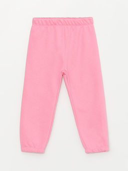 Bisiklet Yaka Uzun Kollu Niloya Bask?l? K?z Bebek Sweatshirt ve E?ofman Alt - Waikiki фото 3