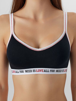 Бюстье женское черное