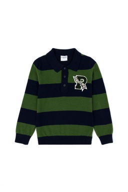 Темно-синий свитер для мальчика - U.s. polo assn фото 4