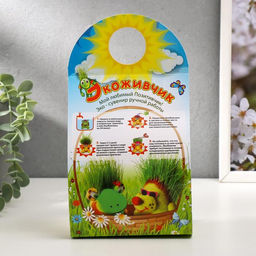 Набор для выращивания «ЭкоЖивчик. Цыплёнок», фигурка растущая в подарочной упаковке, МИКС