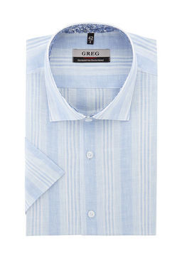 Сорочка мужская короткий рукав GREG 121/101/L/Z/1  фото 9